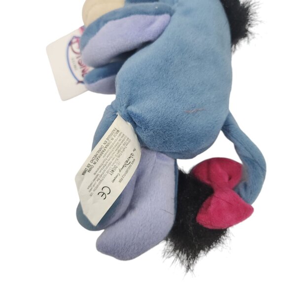 The Disney Store Eeyore Winnie the Pooh Mini Bean Bag Plush 9" NWT - Picture 6 of 7